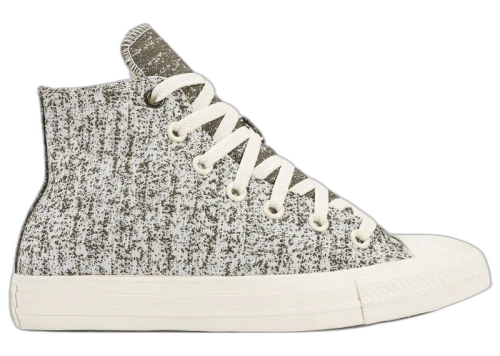 Converse Chuck Taylor All Star Hi Hybrid Texture Egret Cargo Khaki (Women's)