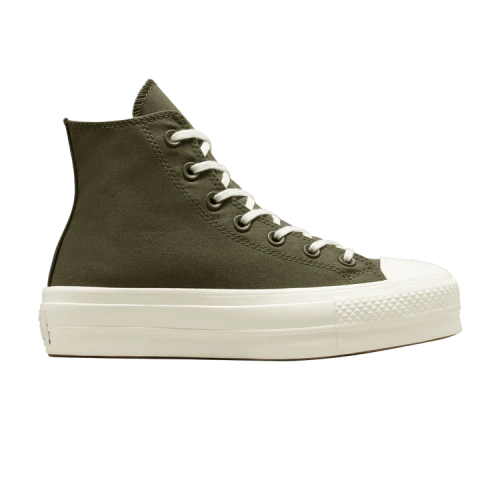 Converse Chuck Taylor All Star Platform High 'Hybrid Texture - Cargo Khaki' (Women's)