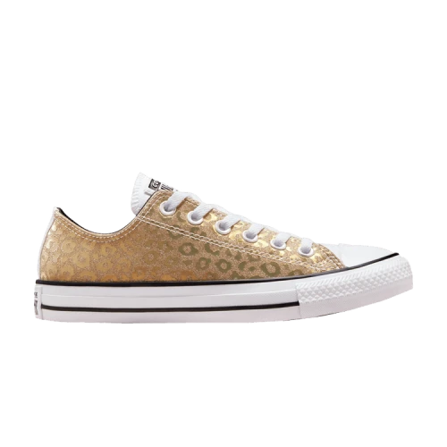 Converse Chuck Taylor All Star Low 'Glitter Leopard Spots - Saturn Gold' (Women's)