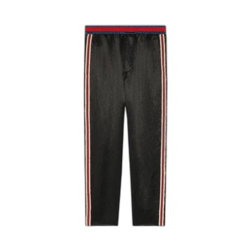 Gucci Embroidered Jogging Trousers 'Black'