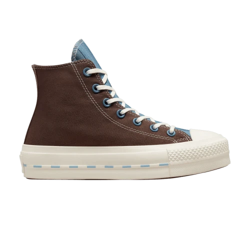 Chuck Taylor All Star Lift Platform Crafted Canvas High 'Brazil Nut Indigo Oxide' (Women's)