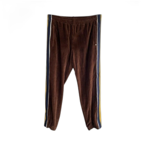 Gucci Velvet Logo Pants 'Chocolate'