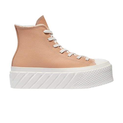 Converse Chuck Taylor All Star 2X Platform High 'Cozy Sherpa - Vachetta Beige' (Women's)