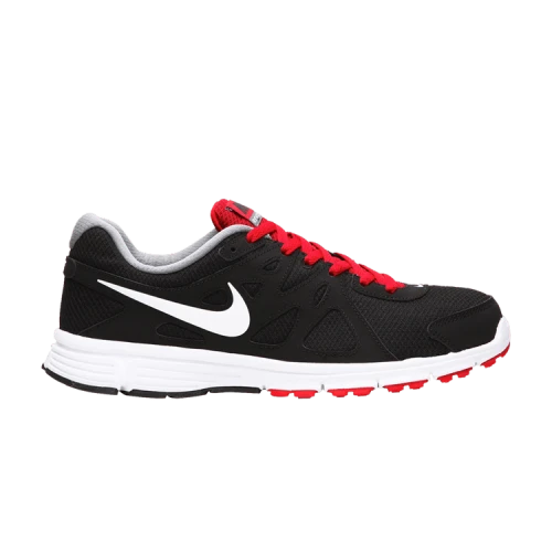 Nike Revolution 2 4E Wide 'Black White Varsity Red'