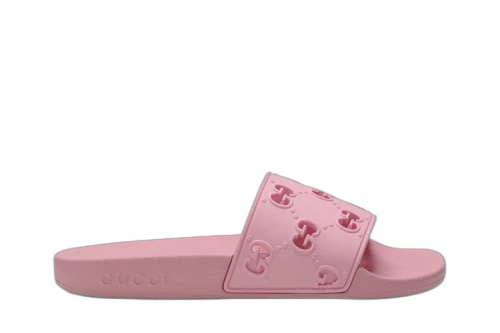 Gucci GG Slide Rubber 'Pink' (Women's)