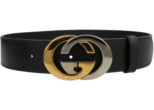 Gucci Multitonal Interlocking G Belt Black