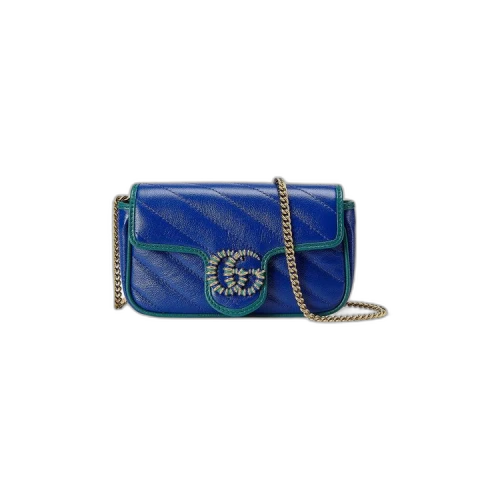 Gucci Super Mini Bag 'Blue'