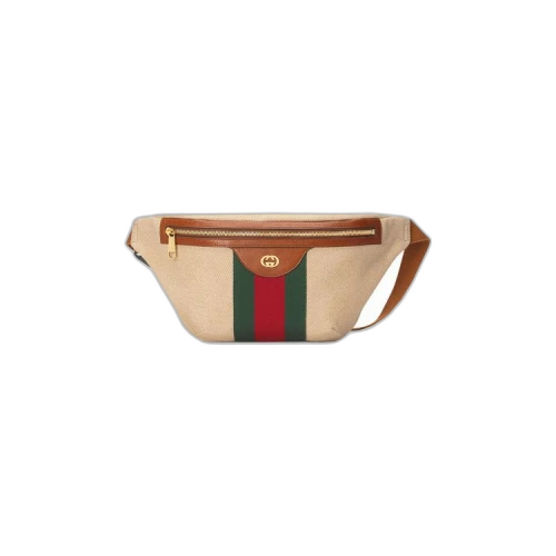Gucci Vintage Web Canvas Belt Bag 'Natural'