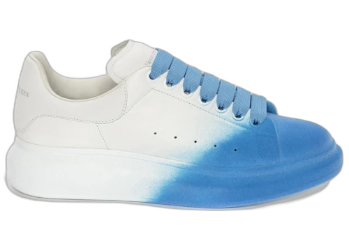 Alexander McQueen Oversized Two-Tone White Blue