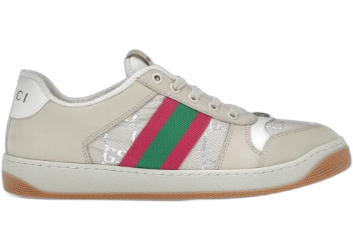 Gucci Screener Cream Leather (Women's)
