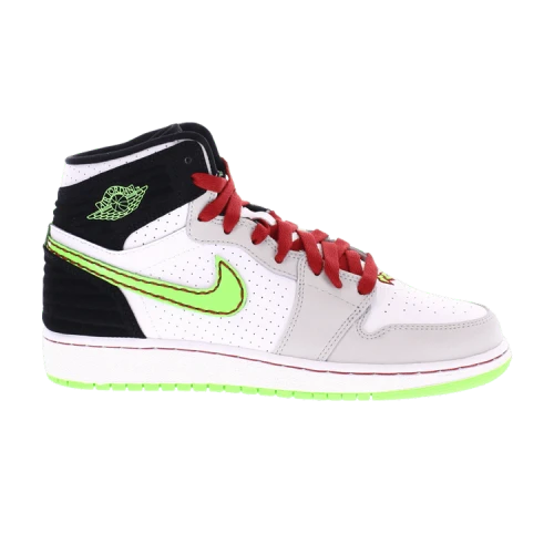 (GS) Air Jordan 1 Retro '93 'White Electric Green'