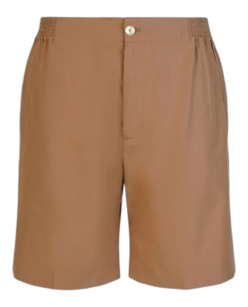 Gucci Waistband Shorts Sand