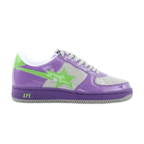 Bapesta FS-001 Low 'D8 - Purple Green'