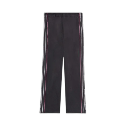 Balenciaga Stripe Tracksuit Pants 'Black'