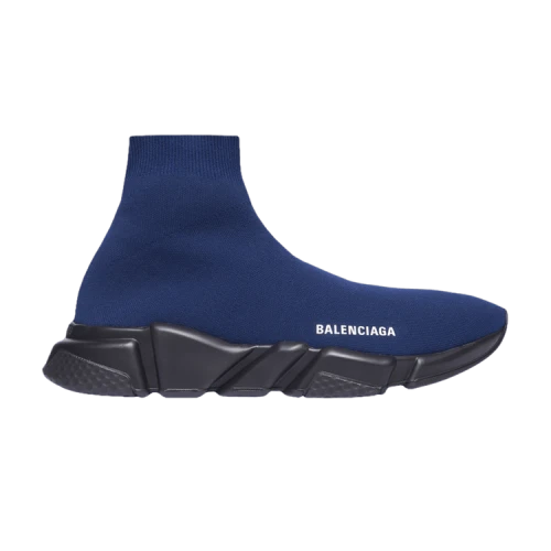 Balenciaga Speed Trainer High 'Dark Navy' 2019