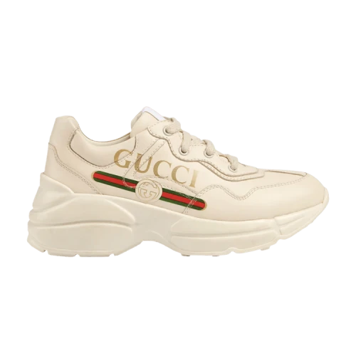 Gucci Rhyton Leather Sneaker Kids 'Logo'