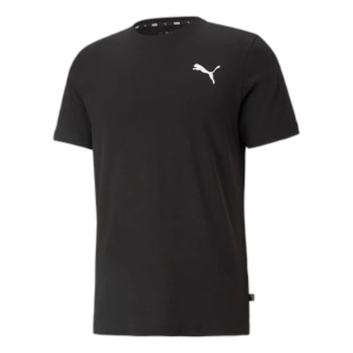 PUMA Essentials Small Logo Tee 'Black White'