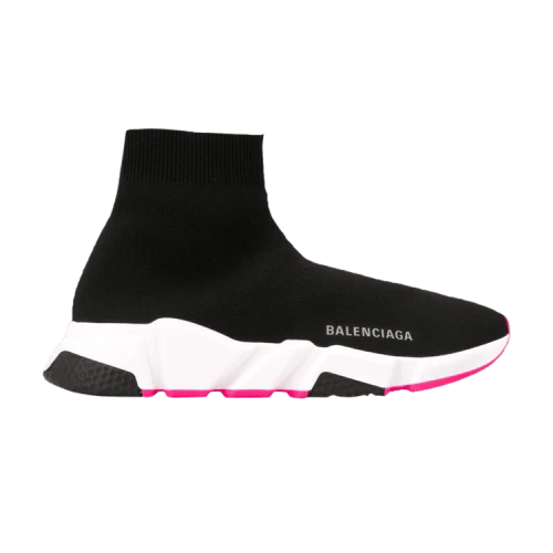 Balenciaga Speed Trainer 'Black Pink Sole' (Women's)