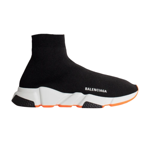 Balenciaga Speed Sneaker 'Black Fluo Orange'