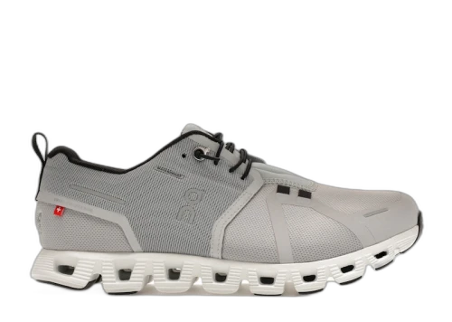 On Running Cloud 5 Waterproof Glacier Grey White (Women's)