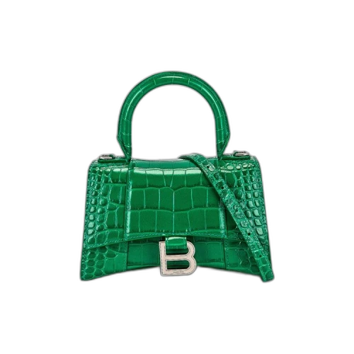 Balenciaga Hourglass XS Top Handle Bag 'Green'
