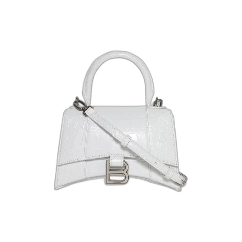 Balenciaga Hourglass Top Handle 'Optic White'