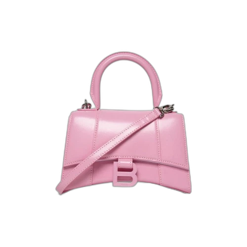 Balenciaga XS Hourglass Top Handle Bag 'Candy Pink'