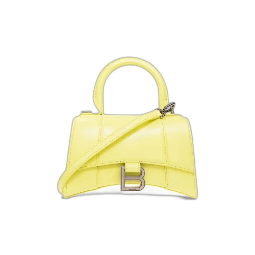 Balenciaga XS Hourglass Top Handle Bag 'Lime'