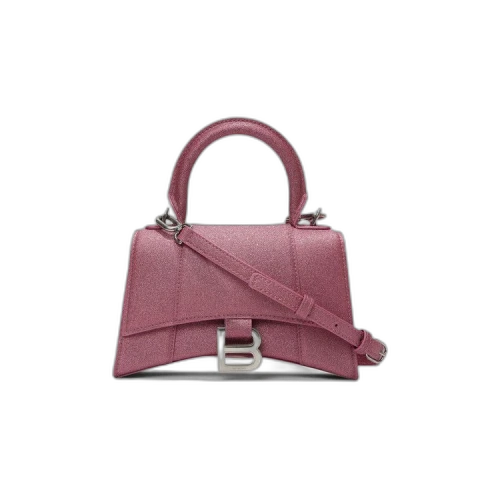 Balenciaga XS Hourglass Top Handle Bag 'Sweet Pink'