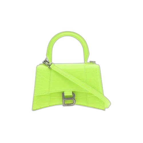 Balenciaga Hourglass XS Bag 'Fluo Yellow'