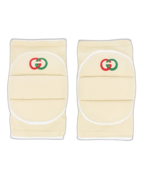 Gucci Interlocking G Knee Pads Cream