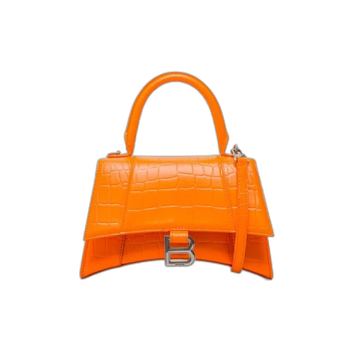 Balenciaga Small Hourglass Top Handle Bag 'Orange'