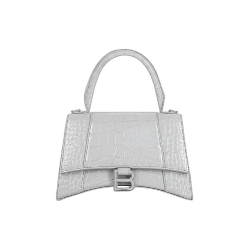 Balenciaga Small Hourlgass Top Handle Bag 'Grey'