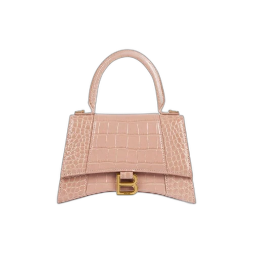 Balenciaga Small Hourglass Top Handle Bag 'Nude/Beige'