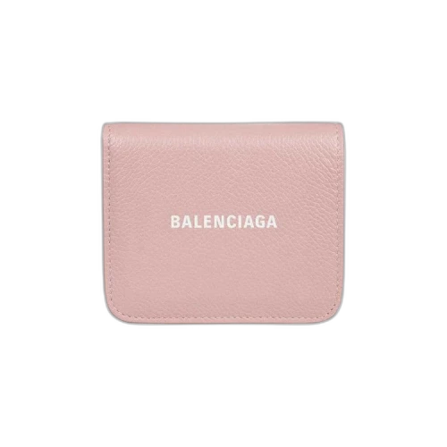 Balenciaga Cash Flap Card Holder 'Powder Pink/White'