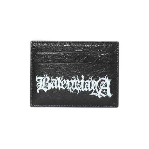 Balenciaga Sign Card Holder 'Black/White'