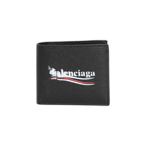 Balenciaga Cash Square Fold Wallet 'Black'