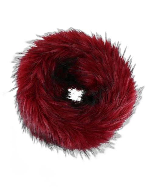 Gucci Faux Fur Hand Warmer Medium Red