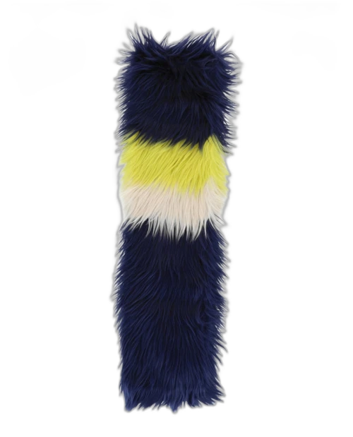 Gucci Multicolor Faux-Fur Scarf Multi