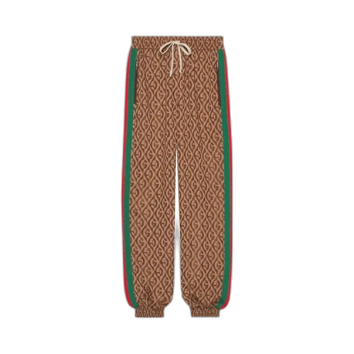 Gucci G Rhombus Jogging Pant 'Brown/Multicolor'