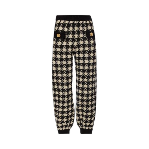 Gucci Houndstooth Track Pants 'Black'