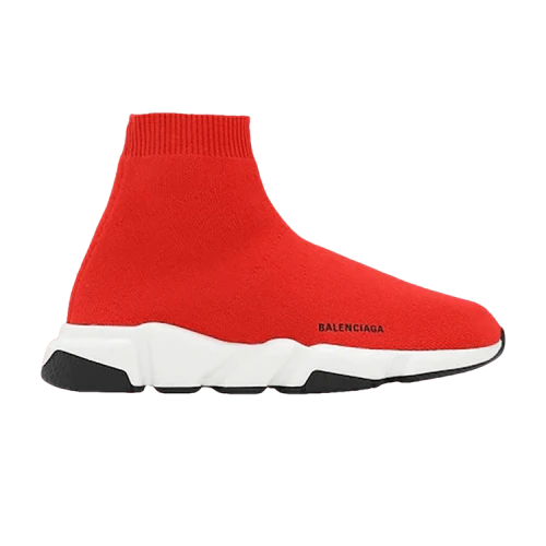 Balenciaga Speed Sneaker Kids 'Intense Red White'