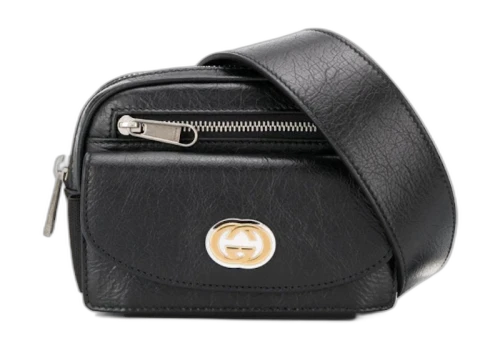 Gucci Leather Belt Bag Black