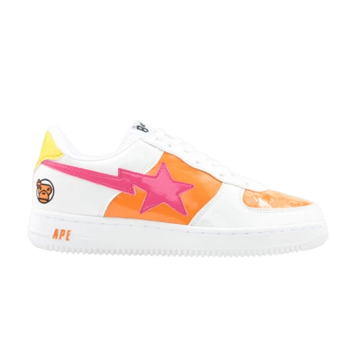 Bapesta FS-001 Low 'Baby Milo - White Orange'