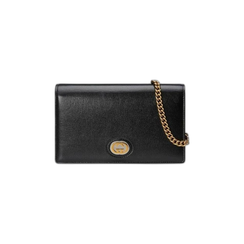 Gucci Marina Chain Wallet 'Black'