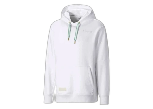 Puma Tear Drop Hoodie Sweatshirt White