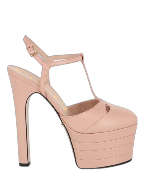 Gucci Angel Platform Pumps Perfect Pink (Women's)