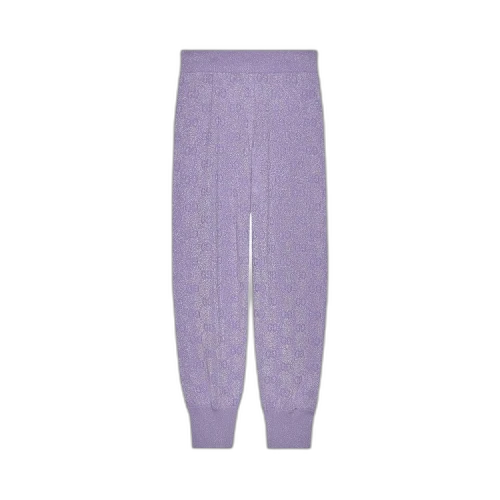 Gucci GG Sparkling Wool Pant 'Purple'