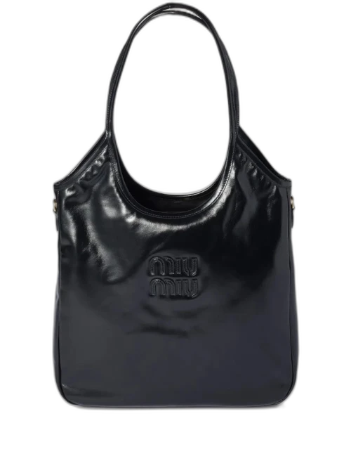 Miu Softy Shine Shopper Nero