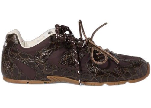 New Balance 530 SL Miu Miu Croco Embossed Dark Brown (Women's)